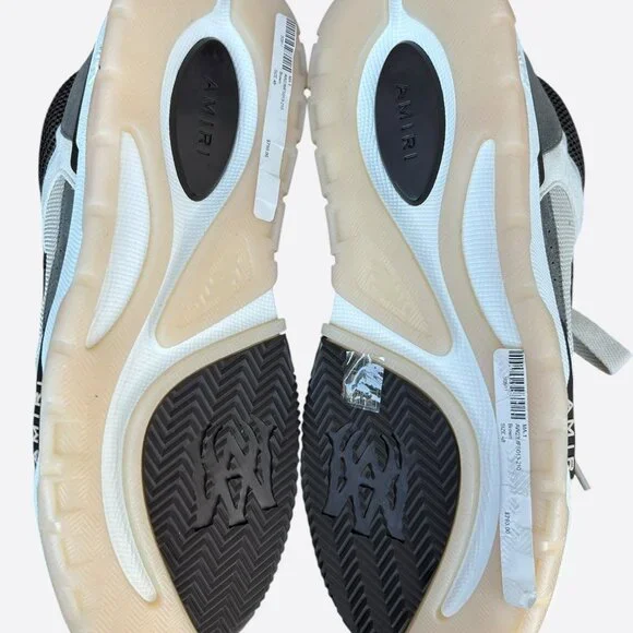 Amiri Beige, Grey & Brown MA-1 Low Top Sneakers - Picture 7 of 7